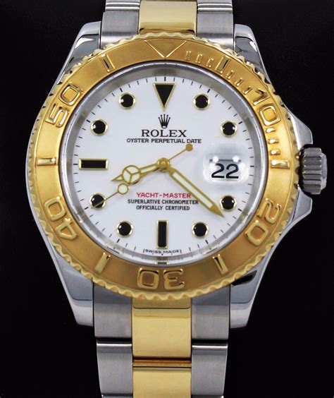 prezzo rolex yacht master i acciaio white|used Rolex yachtmaster for sale.